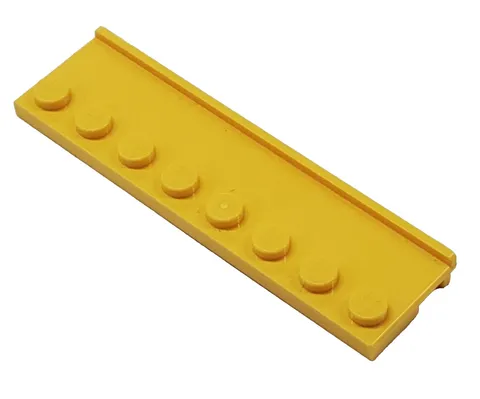 Lego 30586  Plate Modified 2 x 8 with Door Rail Yellow