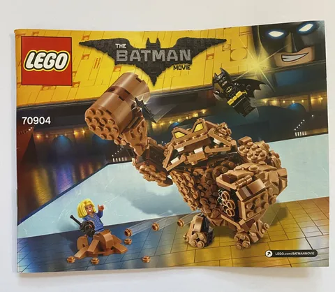 LEGO The LEGO Batman Movie: Clayface Splat Attack (70904).  100% complete NO BOX
