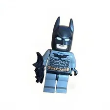 Lego Batman DC Minifigure BAT024 Batman Dark Bluish Gray Suit Black Mask