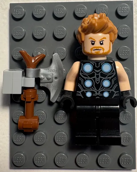 LEGO Marvel Thor SH502 Avengers Infinity War 76102 Minifigure Genuine 2018