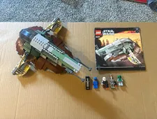 LEGO Star Wars 6209 Slave I 100% Complete w/ Instructions No Box