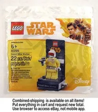 NEW LEGO Star Wars Kessel Mine Worker minifigure polybag 40299 Solo 2018 rare