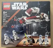 LEGO 75378 Star Wars: Barc Speeder Escape Grogu Clone Trooper NEW SEALED RETIRED