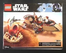 Lego STAR WARS Original Set INSTRUCTION GUIDE Manual Air Skiff SARLACC 75174
