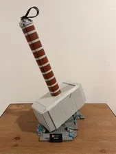 LEGO Thor's Hammer Mjolnir #76209 100% Complete NO INSTRUCTIONS OR MINIFIGURE