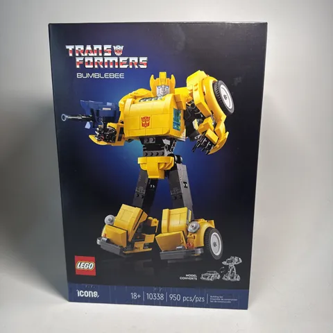 LEGO Icons Transformers Bumblebee 10338 NEW Sealed Retired