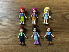 LEGO Friends Mini Figures Lot Of 6