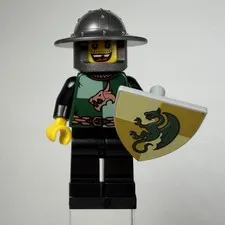 Lego 853373 Castle Kingdoms Chess Dragon Knight Pawn Minifigure cas508