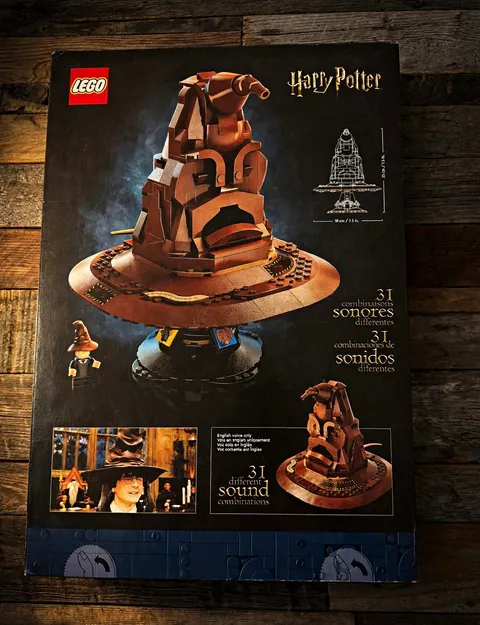 LEGO Harry Potter Talking Sorting Hat Toy Set 76429 BRAND NEW SEALED