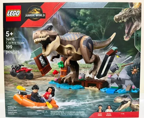 LEGO Jurassic World T Rex River Escape (76975) NEW