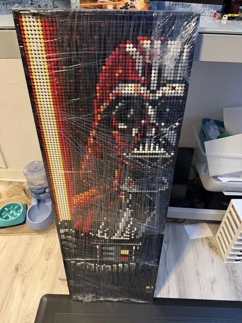LEGO Star Wars the Sith 31200 Complete With Massive Darth Vader Portrait