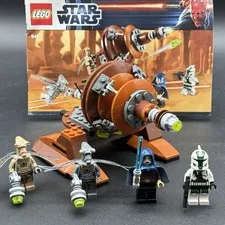 LEGO Star Wars 9491 Geonosian Cannon 100% Complete w/ Minifigures Intructions