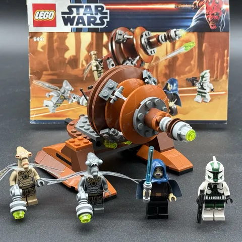 LEGO Star Wars 9491 Geonosian Cannon 100% Complete w/ Minifigures Intructions