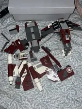 Incomplete Lego Star War Gun Ship With Most Pieces In Tact
