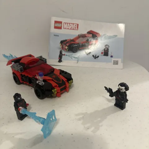 LEGO® Marvel 76244 Miles Morales vs. Morbius 100% Complete W/Instructions NICE!