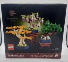 LEGO Botanicals Mini Bonsai Trees Building Set - Artificial Multicolor 