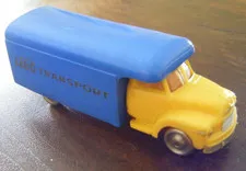 LEGO Vintage Bedford Transport Truck w/side markers 1:87 1950'S 1960's 50's 60's