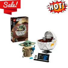 LEGO Star Wars Grogu with Hover Pram 75403 Building Toy Set For Kids New