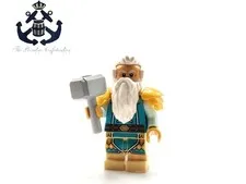 LEGO 2024 Dungeons & Dragons Minifigure Dwarf Cleric + Hammer idea180 21348