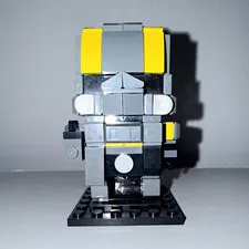 Custom Helldiver Brickhead Fully Assembled NOT REAL LEGO