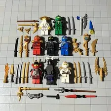 Lego Ninjago ZX Rise Of The Snakes Weapons Minifigure Lot Of 7 njo0039 E5 52