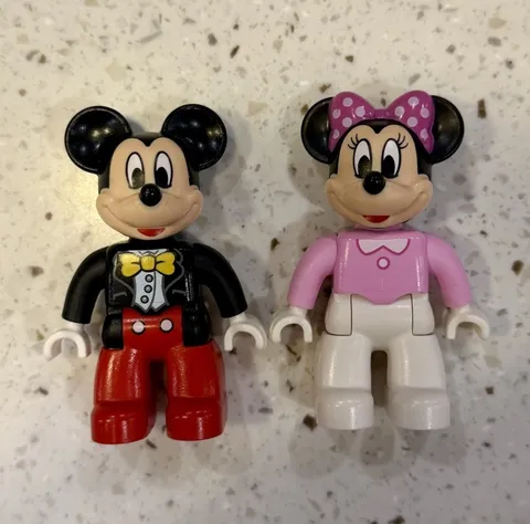Lego Duplo MICKEY MOUSE & MINNIE MOUSE Figure Disney Minifigures