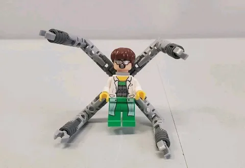Lego Dr. Octopus Minifigure Doc Ock Marvel Ultimate Spider-Man 76015 sh0110