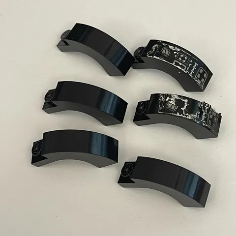 Lego 92903 Black Replacement Parts Pieces Lot of 6