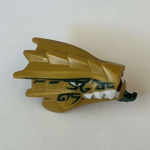 LEGO Ninjago The Golden Dragon Head Gold Printed 40933pb01 and 40934pb01