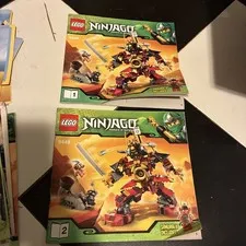 Lego #9448 Ninjago masters of Spinjitzu Instruction Manual Booklets only