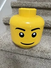 Lego Extra Large Head Storage, Sort And Store Case Complete 12” 2 Trays + Handle