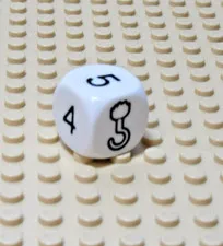 Lego Dice Part 46198 From Set 7418 Orient Expedition Scorpion Place