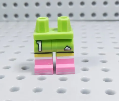 LEGO Lime Green Printed Soccer Legs Pants Minifig AY