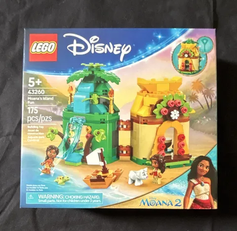 LEGO Disney Moana 2 43260 Moana’s Island Fun Building Set, 175 Pieces