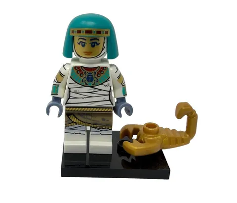 Lego Mummy Queen Minifigure Collectible Series 19 CMF Complete Gold Scorpion
