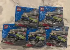 LEGO CITY: Race Car (30640) Lot Of 5