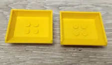 Lego 2512 Yellow Tipper Bucket Bed Small Lot Of 2