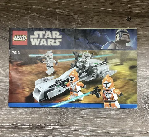 LEGO INSTRUCTIONS 7913 Star Wars Clone Trooper Battle Pack