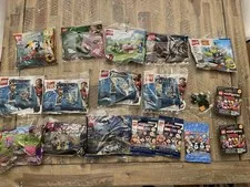 Lego Sealed Polybag Minifigure Lot CMF Dragonborn Paladin And Captain America
