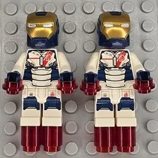Lego Marvel Super Heroes Minifigures Lot of 2 SH0168 Iron Legion