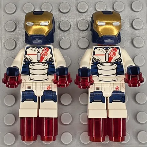 Lego Marvel Super Heroes Minifigures Lot of 2 SH0168 Iron Legion