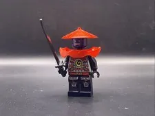 LEGO MINIFIGURE NINJAGO STONE ARMY SWORDSMAN - BLUE FACE NJO0077