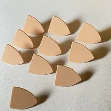 LEGO Blank Shields Tan Castle Army Building Minifigure Accessories Lot x10