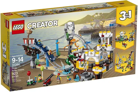 LEGO Creator Series 3in1 Pirate Roller Coaster 31084 Building Kit