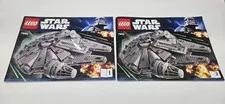 Lego Star Wars Millenium Falcon 7965 Instructions Manuals Only Part 1 & 2