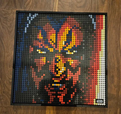 LEGO Art Star Wars The Sith 31200 - 100% Complete w/ Manual & Box - 3in1 Mosaic