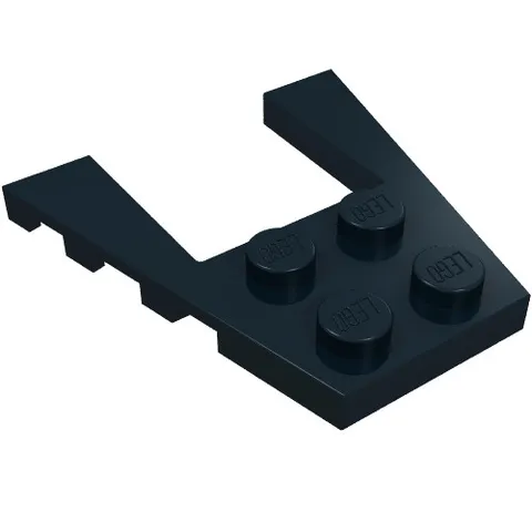 10x LEGO® Part 43719 - Wedge, Plate 4 x 4