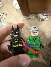 Lego Batman And The Riddler Minifigure Dc Superheroes