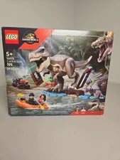 LEGO Jurassic World 76975 T Rex River Escape Dinosaur Toy SEALED (Box damaged)
