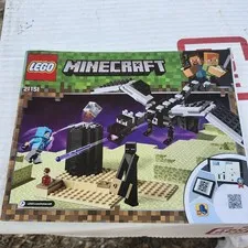 Lego Minecraft Replacement Instruction Manual Booklet 21151 Dragon